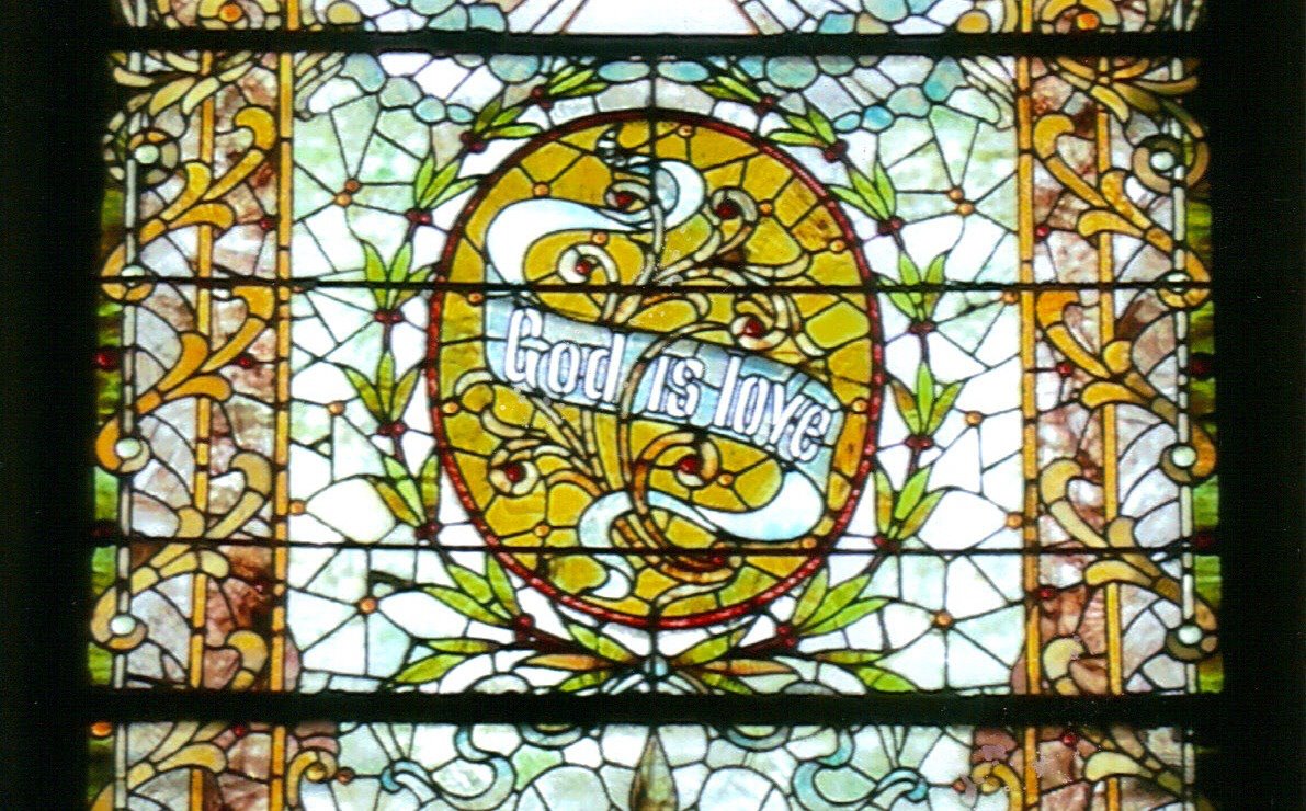 God is Love Window (1)